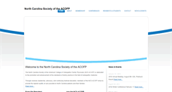 Desktop Screenshot of nc-acofp.org